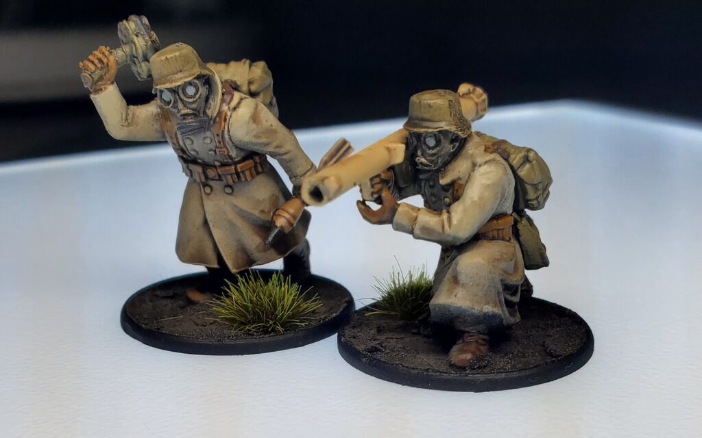 Bolt Action by Warlord Games - Converted Romanian Anti-tank Team, by Isaac Paul