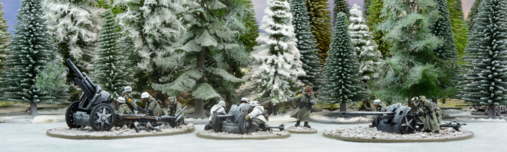 Bolt Action by Warlord Games -  Spanish Blue Division Artillery Platoon by Andres Amian