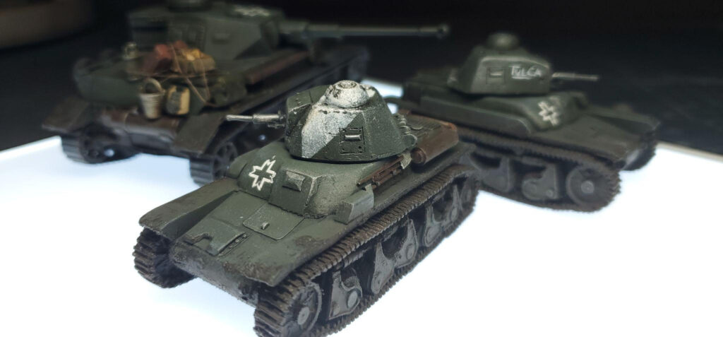 Bolt Action Romanian Armoured Platoon by Isaac Paul