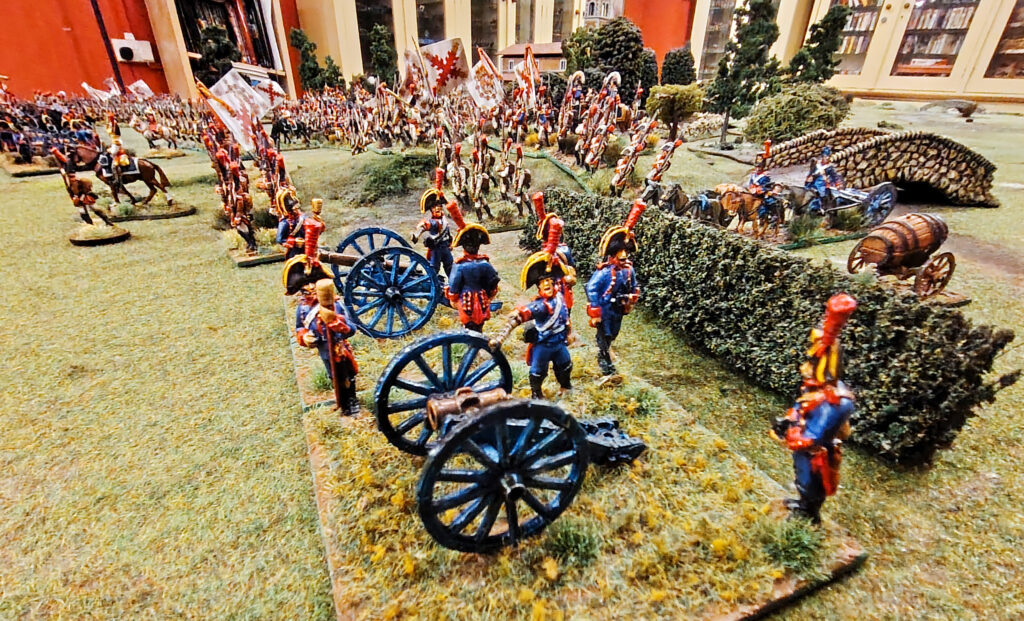 Black Powder by Warlord Games, Napoleonic Spanish Artillery painted by John Stallard  (Warlord Games CEO)