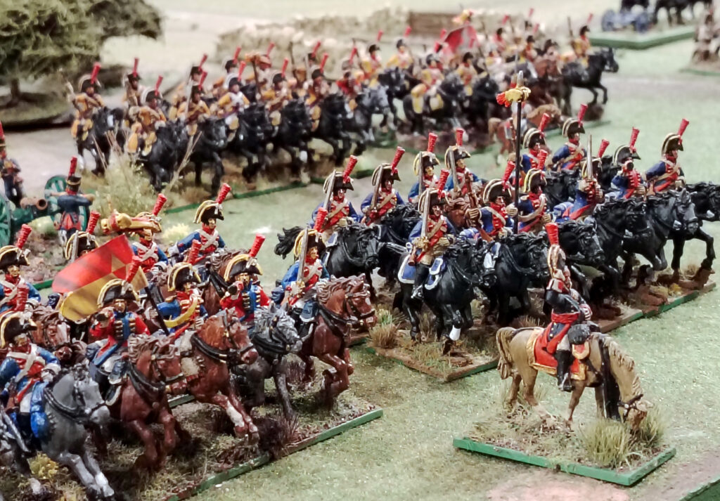 Black Powder by Warlord Games, Napoleonic Spanish Cavalry painted by John Stallard  (Warlord Games CEO)