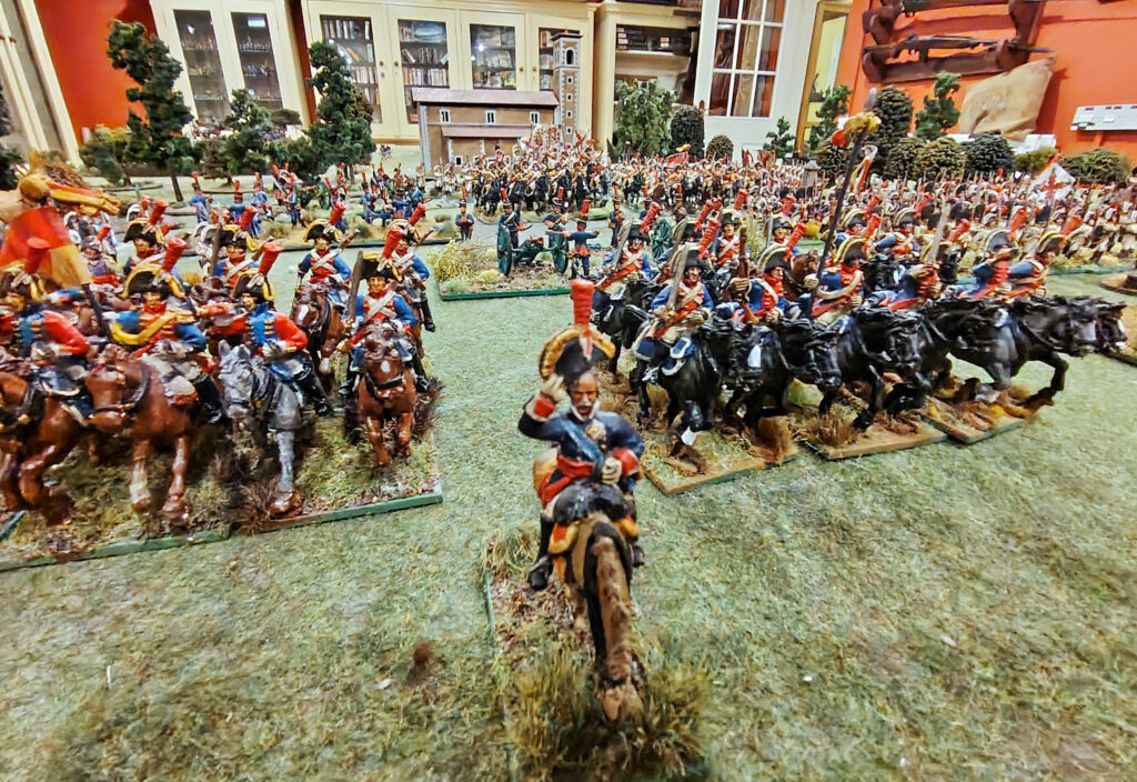 Black Powder by Warlord Games, Napoleonic Spanish Cavalry painted by John Stallard  (Warlord Games CEO)