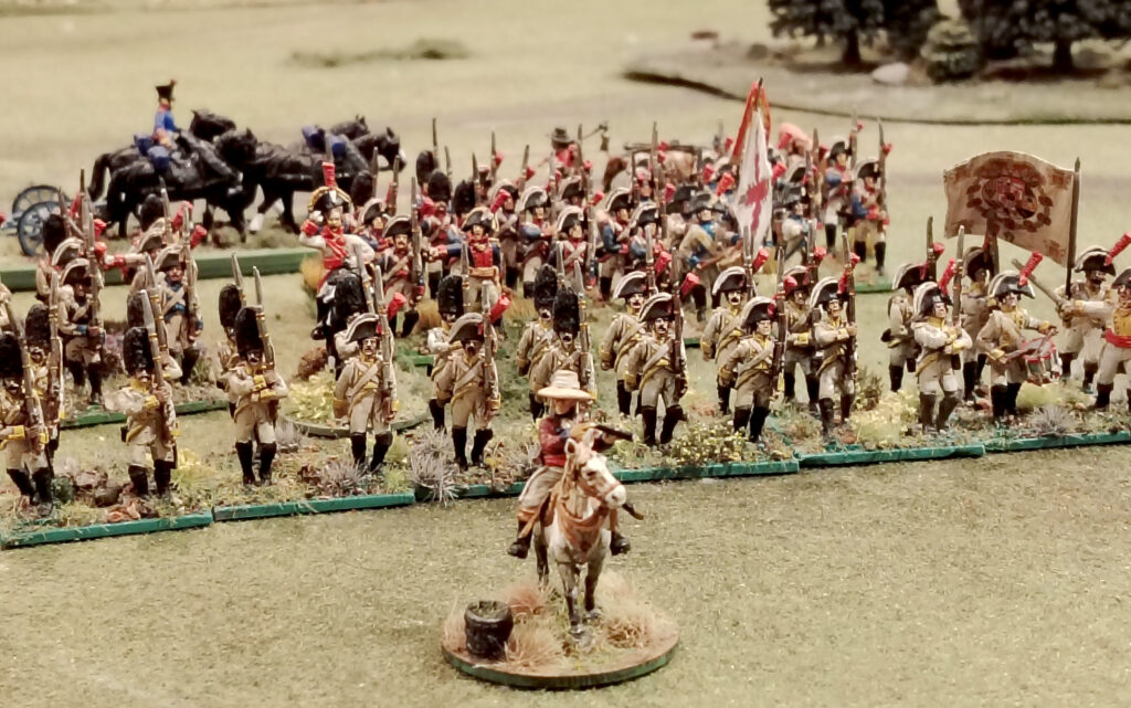 Black Powder by Warlord Games, Napoleonic Spanish Infantry painted by John Stallard  (Warlord Games CEO)