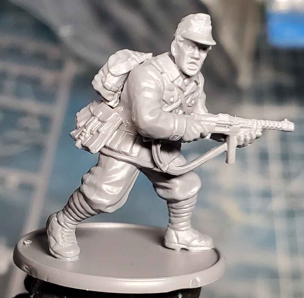 Bolt Action by Warlord Games - Converted  infantry NCO, by Isaac Paul