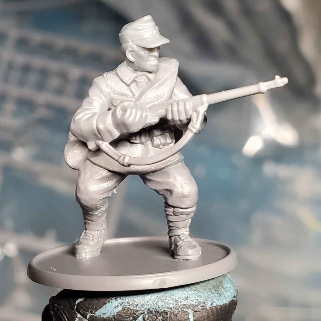 Bolt Action by Warlord Games - Converted infantry rifleman, by Isaac Paul