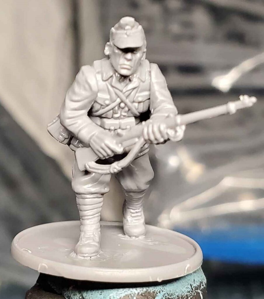 Bolt Action by Warlord Games - Converted infantry rifleman, by Isaac Paul