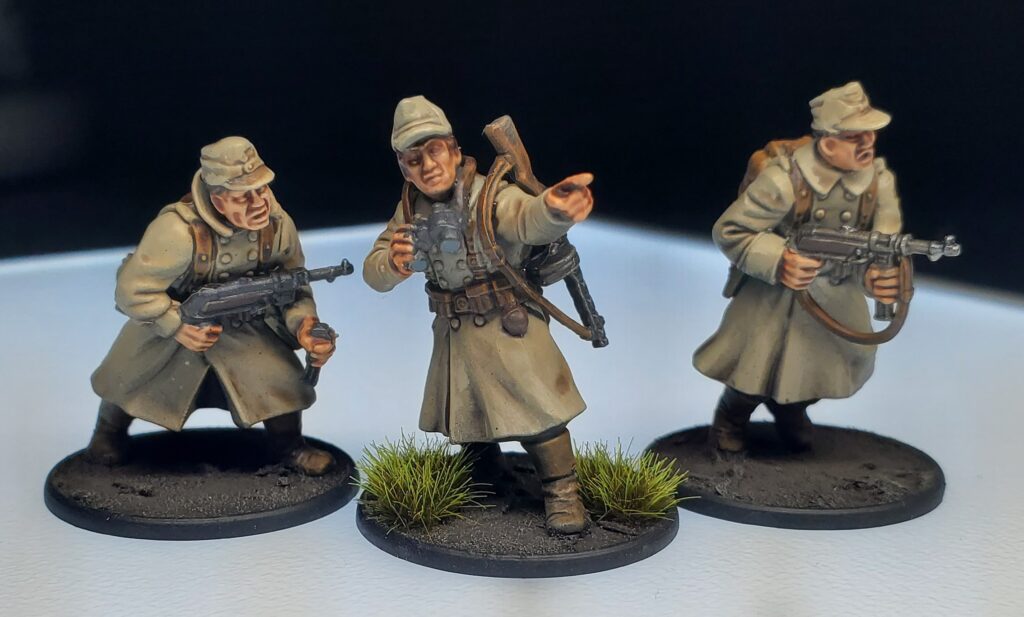 Bolt Action by Warlord Games - Converted Romanian Officer Team, by Isaac Paul