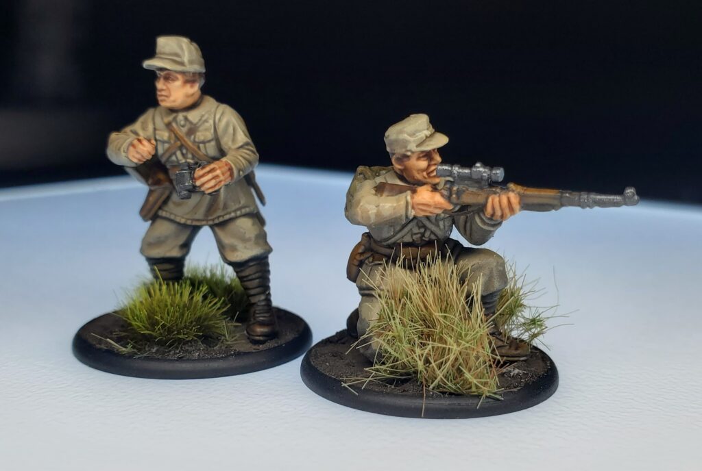 Bolt Action by Warlord Games - Converted Romanian Sniper Team, by Isaac Paul