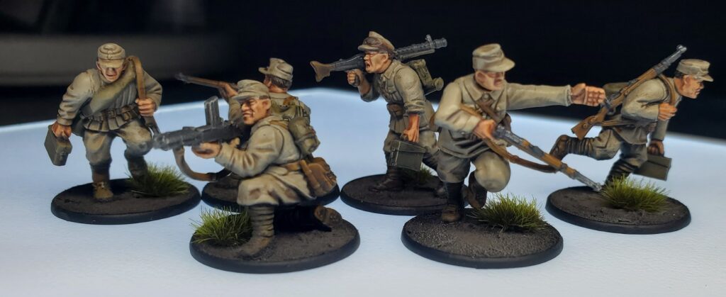 Bolt Action by Warlord Games - Converted Romanian infantry squad, by Isaac Paul