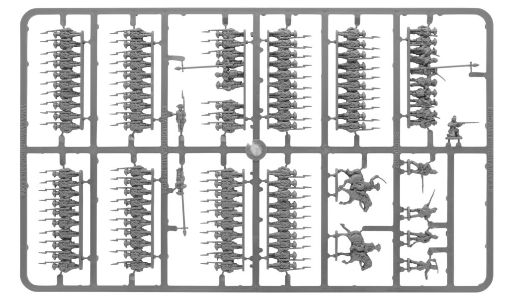 Black Powder Epic Battles: Revolution! British Infantry Plastic Sprue