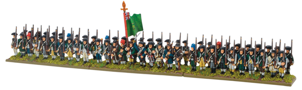 Black Powder Epic Battles: Revolution! by Warlord Games, British Militia