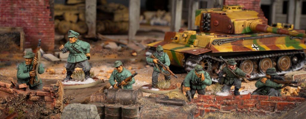 Bolt Action by Warlord Games, Staff Projects -Jim Butler’s Winter German Army