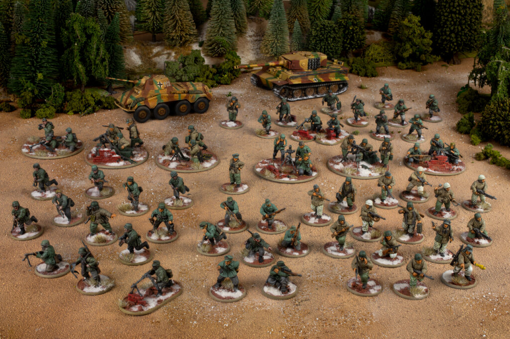 Bolt Action by Warlord Games, Staff Projects -Jim Butler’s Winter German Army