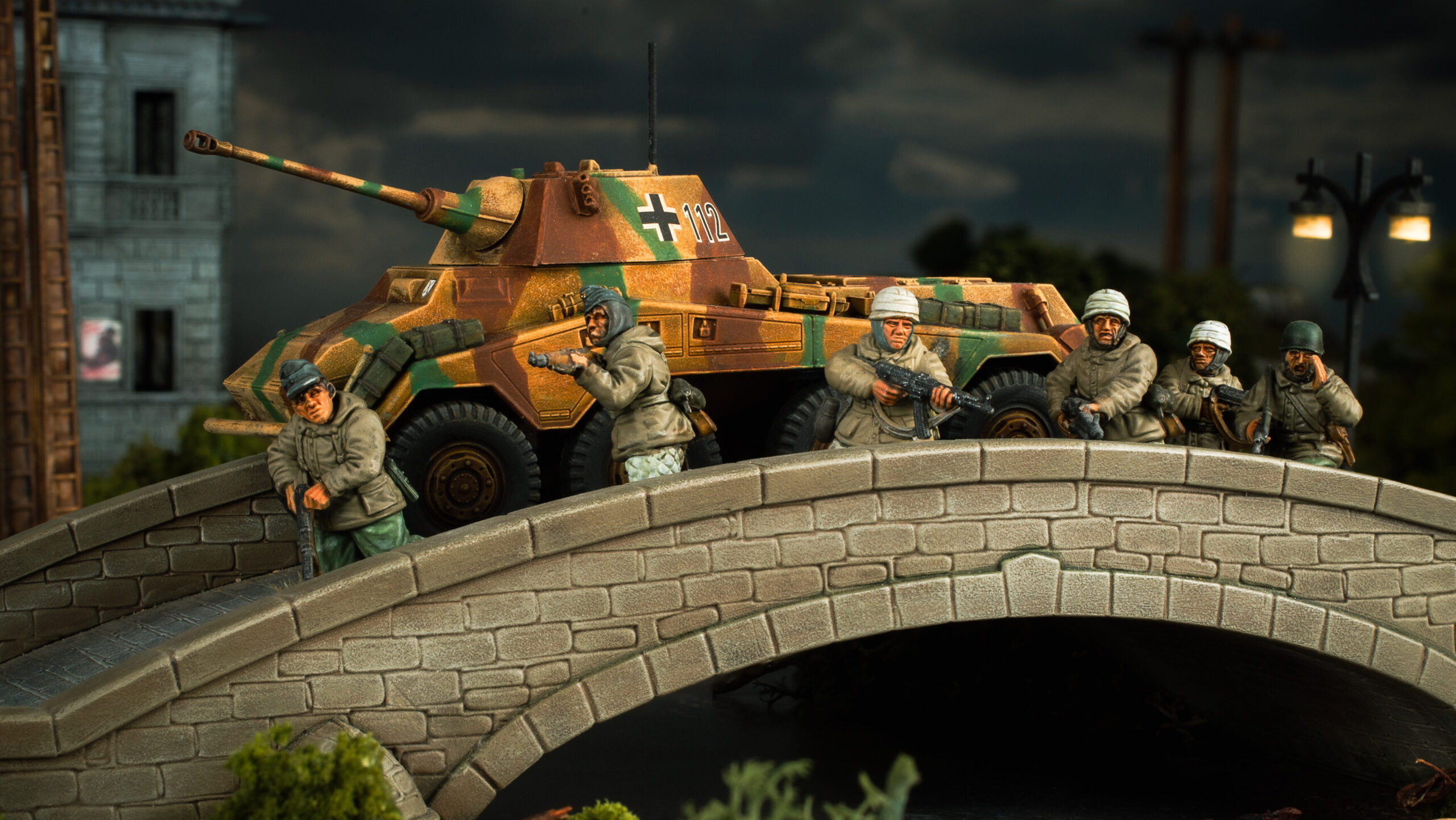 Bolt Action by Warlord Games, Staff Projects -Jim Butler’s Winter German Army