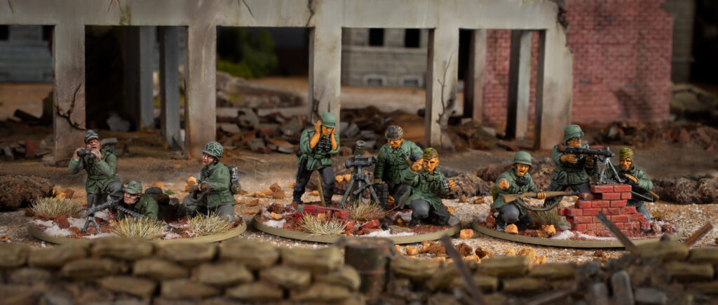Bolt Action by Warlord Games, Staff Projects -Jim Butler’s Winter German Army