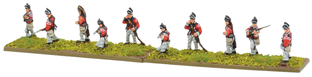Black Powder Epic Battles: Revolution! by Warlord Games, British Light Infantry Skirmishers