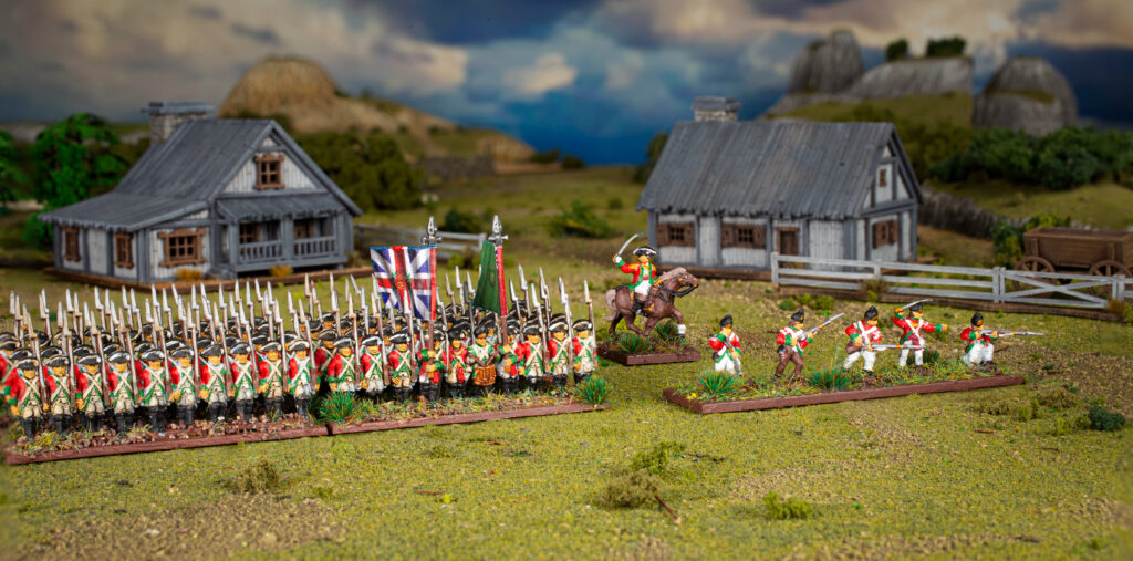 Epic Battles Revolution! British Infantry, painted by John Stallard