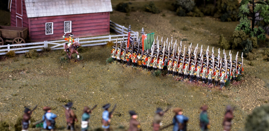 Epic Battles Revolution! British Infantry, painted by John Stallard