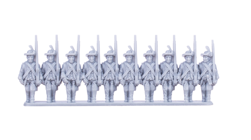 Epic Battles: Revolution! British Foot Guard Regulars (Early Production Tests)