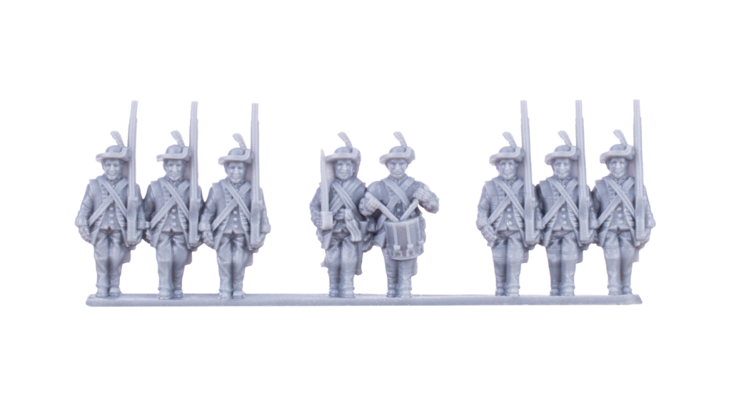 Epic Battles: Revolution! British Foot Guard Regulars (Early Production Tests)