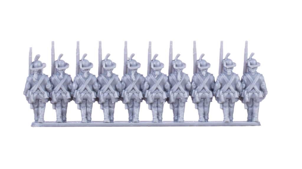 Epic Battles: Revolution! British Foot Guard Regulars (Early Production Tests)