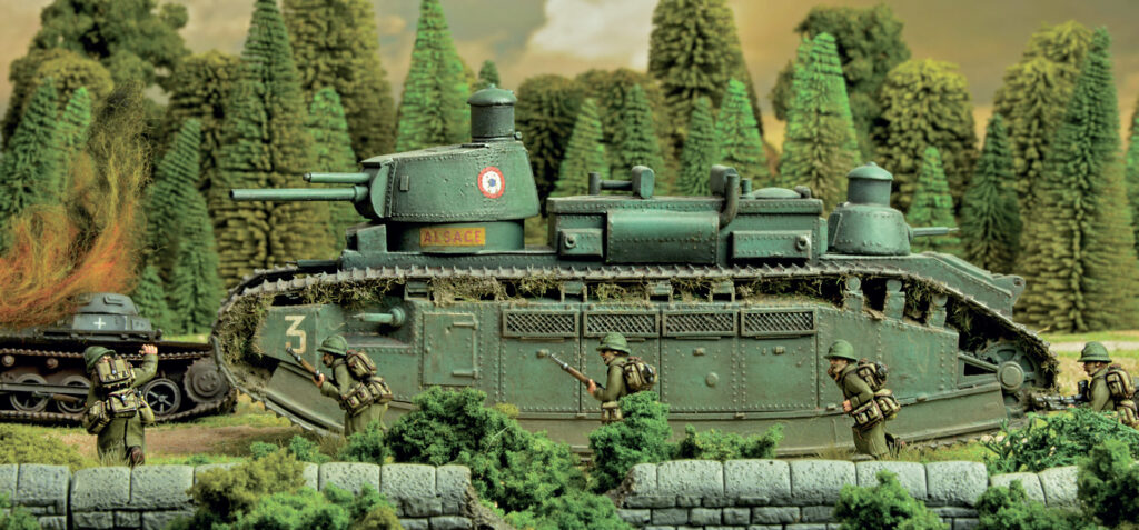 Achtung Panzer! by Warlord Games, French Char 2C, Super-Heavy Tank