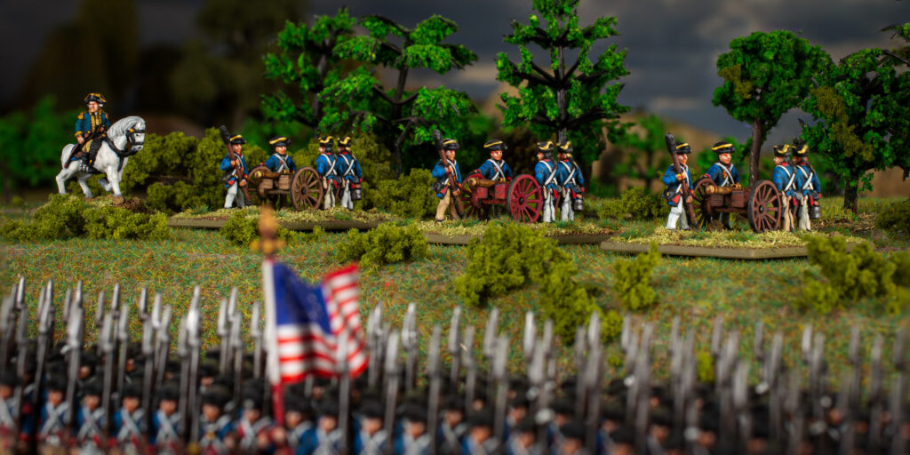 Black Powder Epic Battles: Revolution! by Warlord Games, Continental Artillery Battery