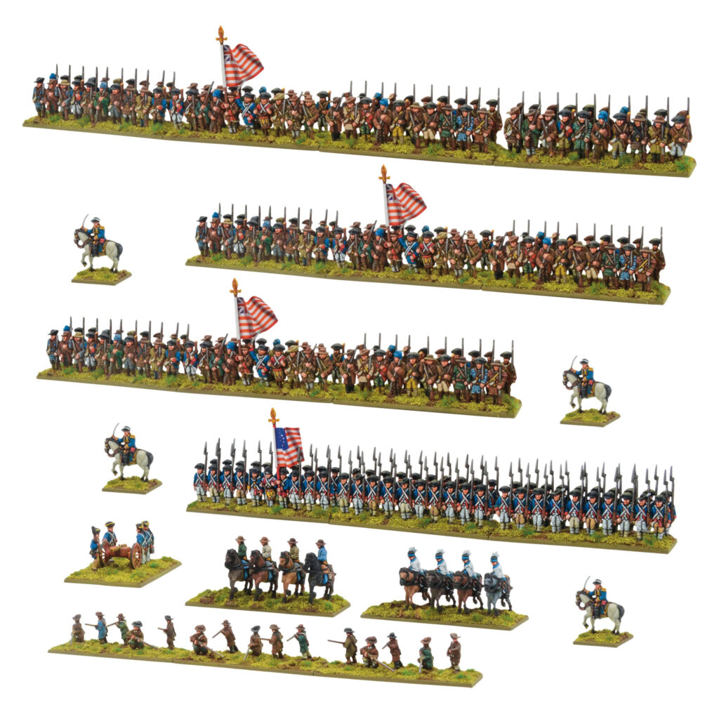 Black Powder Epic Battles: Revolution! - Continental Army Brigade, by Warlord Games