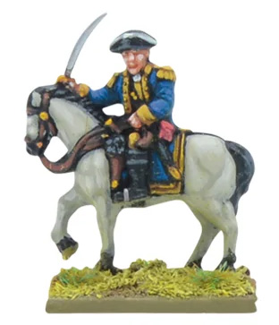 Black Powder Epic Battles: Revolution! by Warlord Games - Mounted Continental Commander