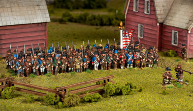 Header image for the Continental Army sprue focus article.
