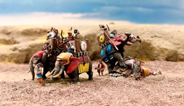 War elephants by Warlord Games