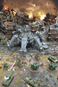 Konflikt '47 display table by Warlord Games