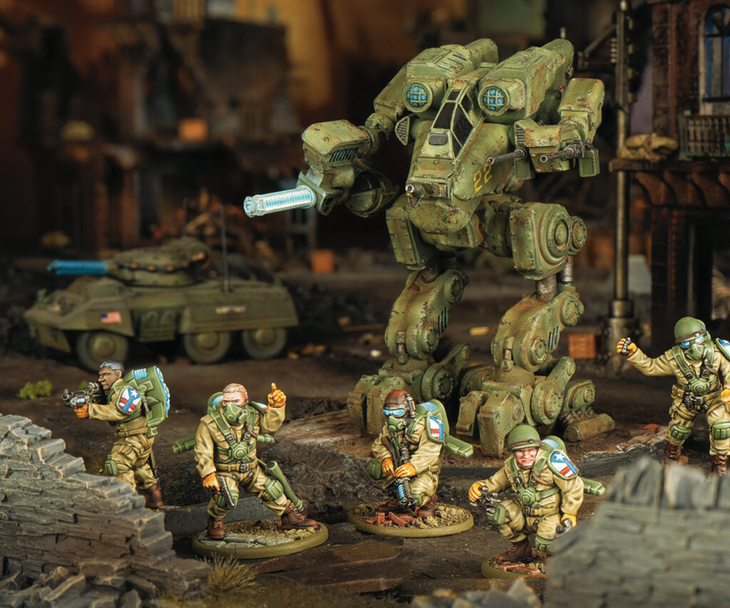 Konflikt '47 Linebacker by Warlord Games