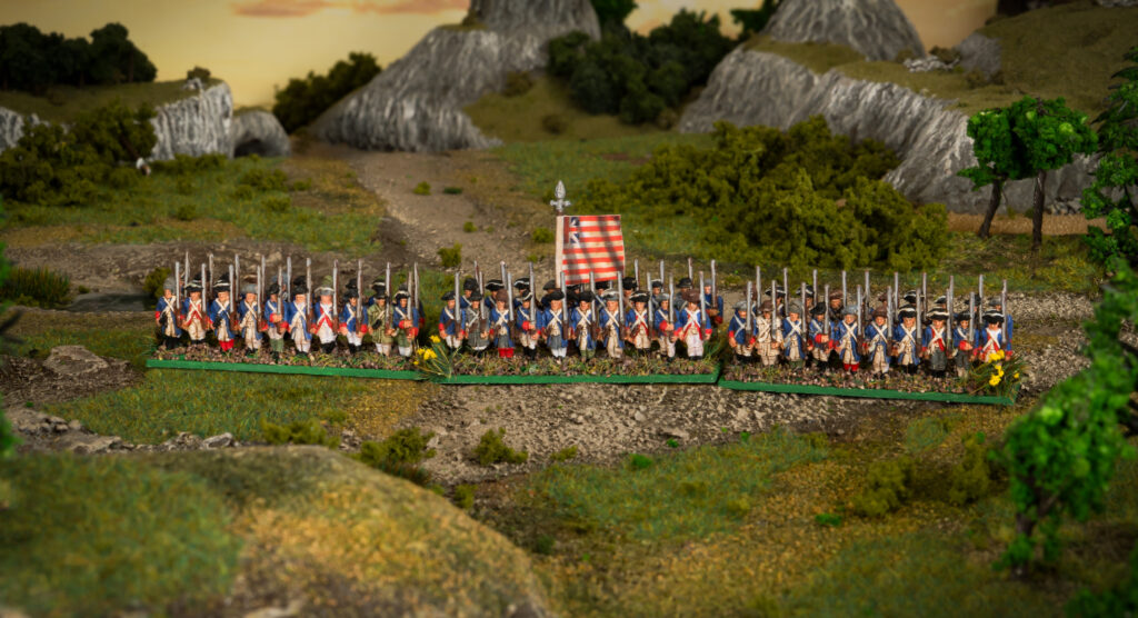Epic Battles Revolution! infantry painted by John Stallard.