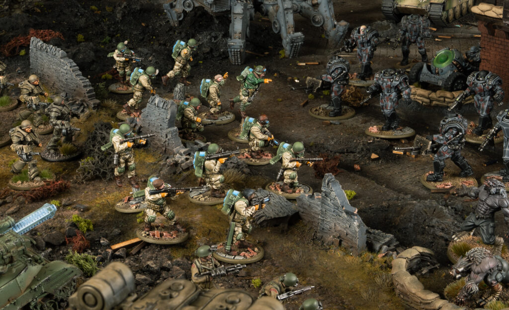 Konflikt '47 Firefly infantry by Warlord Games
