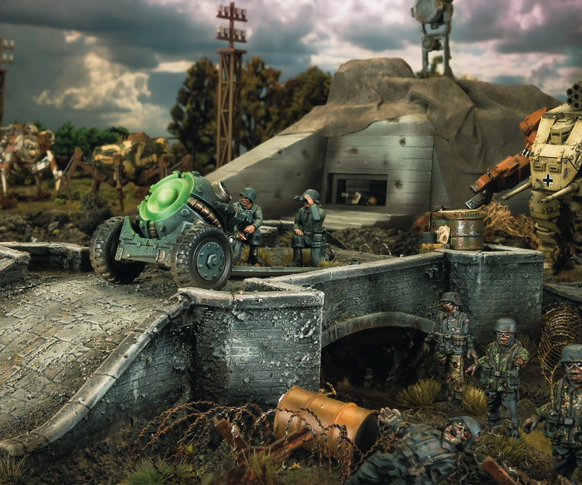 Schwerefeld weapons for Konflikt '47 by Warlord Games