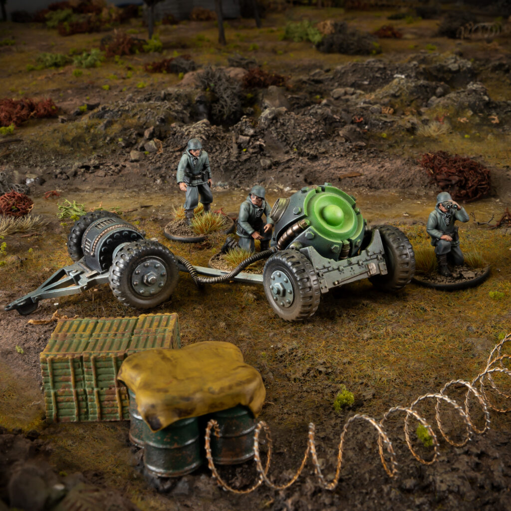 Schwerefeld weapons for Konflikt '47 by Warlord Games