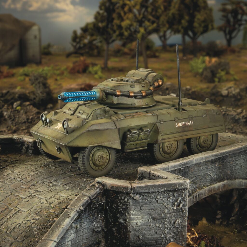 Konflikt '47 Tesla Scout by Warlord Games