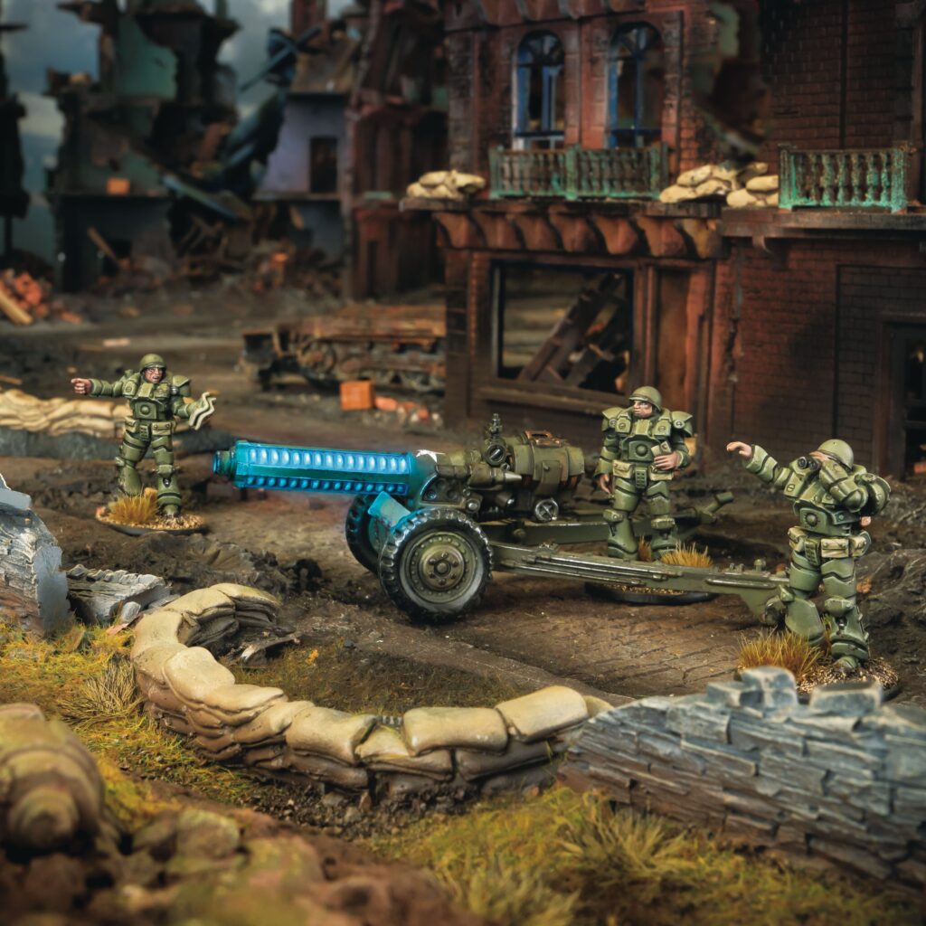 Konflikt '47 Tesla Cannon by Warlord Games