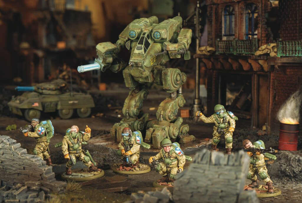 Konflikt '47 Linebacker by Warlord Games