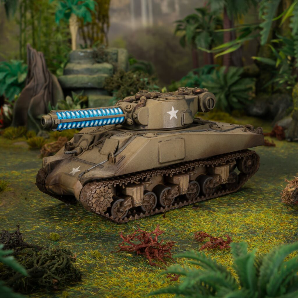 Konflikt '47 Tesla Sherman by Warlord Games