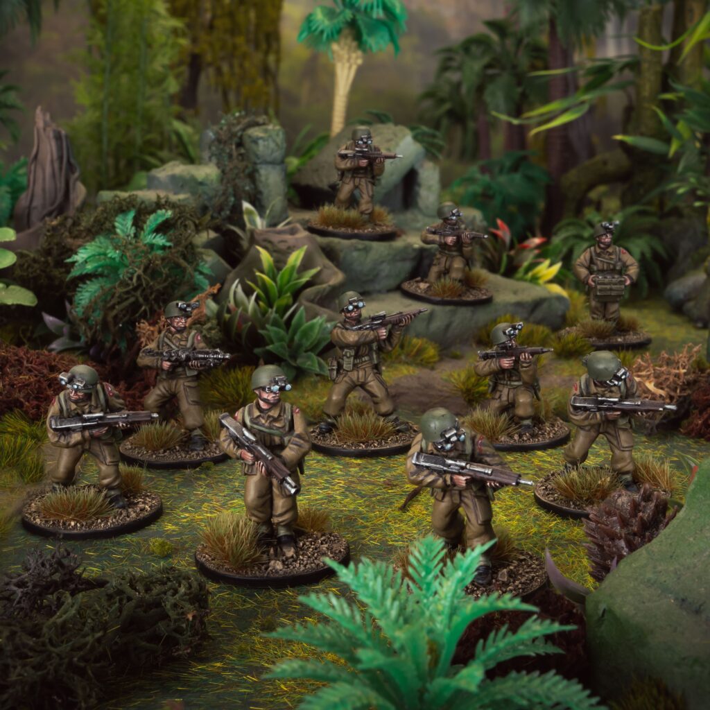Konflikt Commonwealth troops by Warlord Games