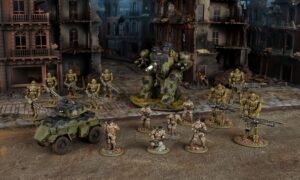 Konflikt Commonwealth troops by Warlord Games