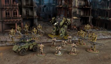 Konflikt Commonwealth troops by Warlord Games
